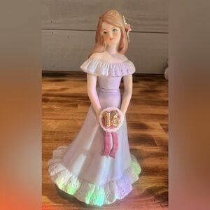 Enesco Growing Up Girls Brunette Age 16
